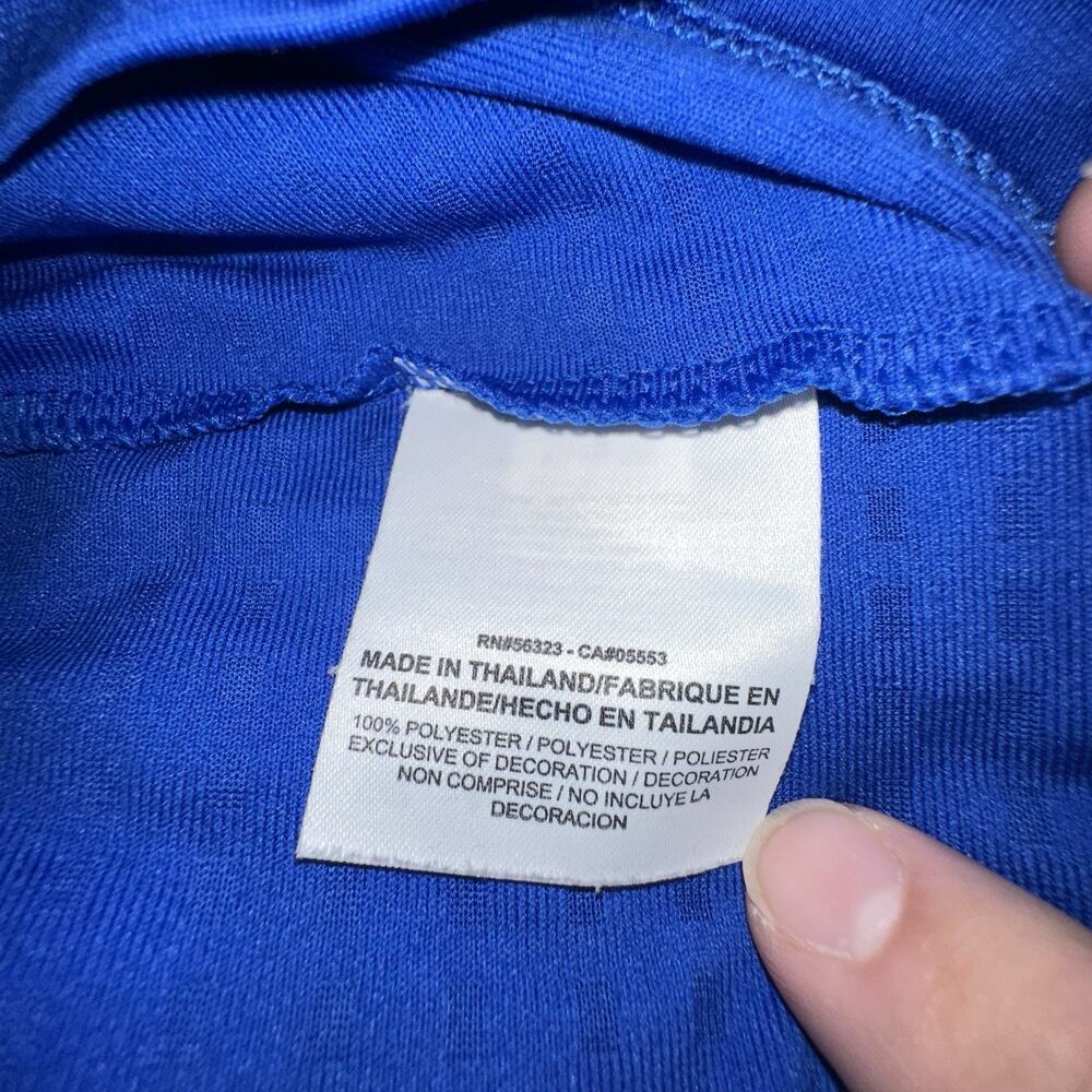 Nike Golf Short Sleeve Collared Shirt Large (L) Navy Classic - Picture 5 of 9